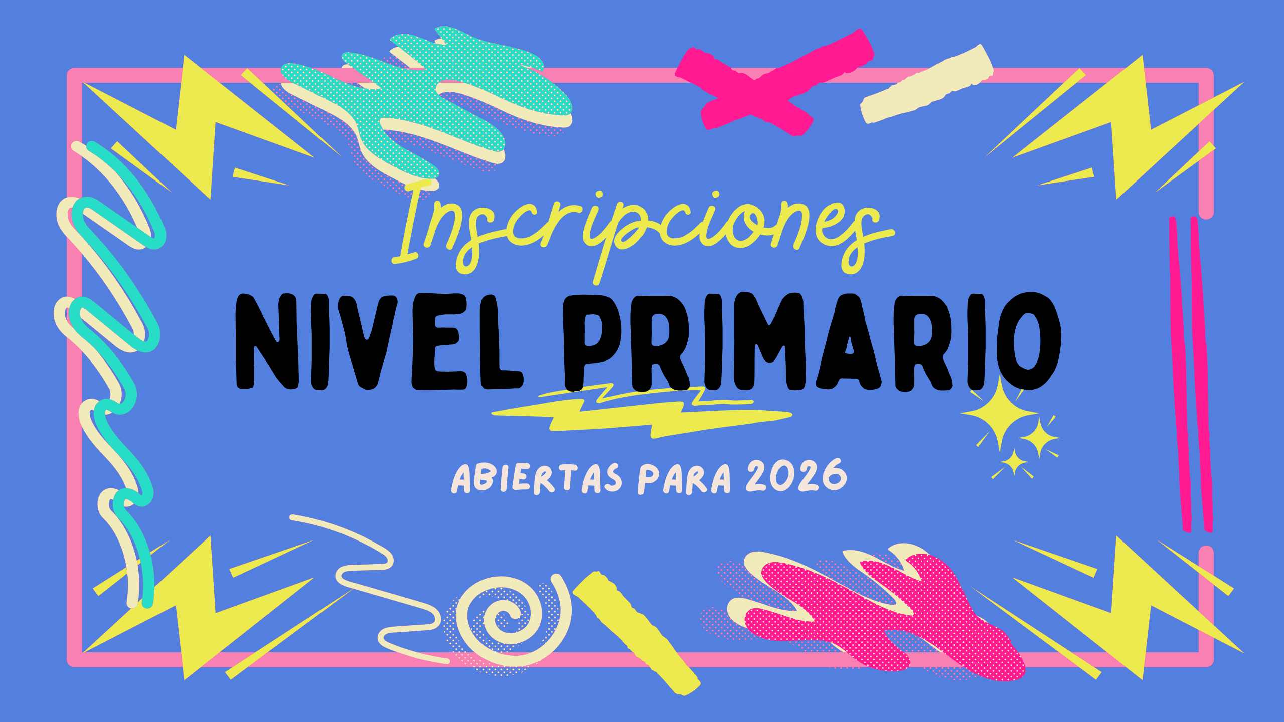 Imagen inscripciones primario